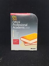 DVD Microsoft Office Professional Academic 2010 con teclas probadas segunda mano  Embacar hacia Argentina