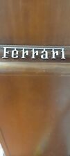 Ferrari scritta targhetta usato  Lenta