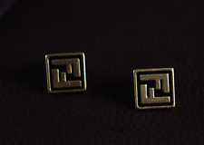Vintage Fendi Stud Retro Earrings 20mm Size for sale  Shipping to South Africa