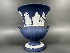 Wedgwood Jasper Ware Portland blue Urn  vase. for sale  Shipping to South Africa