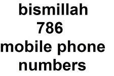 Bismillah 786 mobile for sale  STOCKPORT