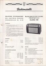 Bollettino 1953 radioricevitor usato  Sezzadio