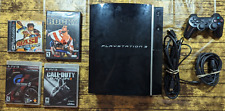 Sony Playstation 3 PS3 Fat CECHL01 PS3 Console + Power, HDMI Cable Tested, Games, used for sale  Shipping to South Africa