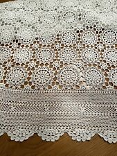 Tablecloth lace cotton for sale  MACCLESFIELD