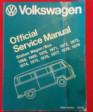 Volkswagen 1979 camioneta y autobús taller de servicio oficial manual tipo 2, usado segunda mano  Embacar hacia Argentina