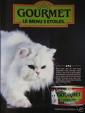 Publicité 1987 gourmet d'occasion  Compiègne