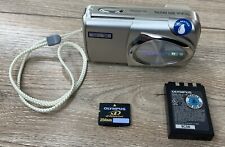 Olympus Stylus 300 3.2 MP Silver Digital Camera With Battery and 256MB Card, used for sale  Shipping to South Africa