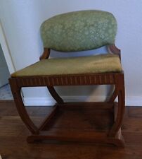 Vintage wood upholstered for sale  Judsonia