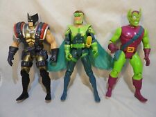 Lote de 3 figuras de acción de colección de Marvel Toy Biz 10 en duende verde buitre Wolverine segunda mano  Embacar hacia Argentina