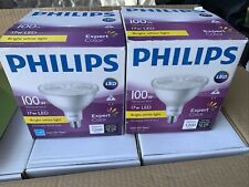 (2 PACK) Philips LED 100W 17W Blanco Brillante Interior Par38 Foco Bombilla segunda mano  Embacar hacia Argentina