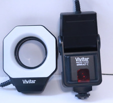 Usado, Vivitar Macro Flash Ring 6000AF C Unidade de Flash Eletrônico Canon comprar usado  Enviando para Brazil