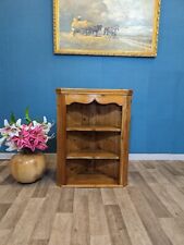 Vintage Pine Corner Wall Cupboard Larder  Farmhouse Country Kitchen Pantry Unit for sale  Shipping to South Africa