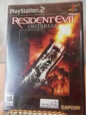 Videogame PlayStation 2 Resident Evil Outbreak Black Label TESTADO comprar usado  Enviando para Brazil