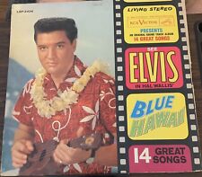 Elvis Presley Blue Hawaii 1961 Trilha Sonora Filme Disco de Vinil Vintage TESTADO**** comprar usado  Enviando para Brazil