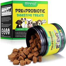 120 masticables preprobióticos para perros golosinas alimentos para una digestión saludable apoyo intestinal diario segunda mano  Embacar hacia Argentina