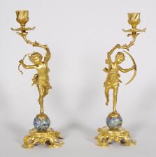 Paire chandeliers napoléon d'occasion  Villeurbanne