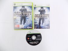 Disco perfeito Xbox 360 Call of Duty World at War - Inc manual frete grátis comprar usado  Enviando para Brazil