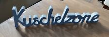 Schriftzug kuschelzone grau gebraucht kaufen  Bad Neuenahr-Ahrweiler