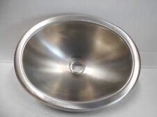 *10 X 13 OVAL LIPPERT STAINLESS STEEL SINK SINGLE BOWL RV FREE SHIPPING, used for sale  Shipping to South Africa