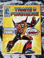 Transformers comic 113 for sale  ALTON