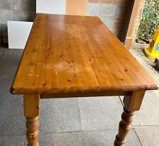 Pine dining table for sale  ANDOVER