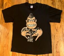 Vintage Y2K Donkey Kong Bling Gangster T Shirt Large XL DK Rap Tee Rare Black for sale  Shipping to South Africa