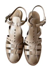 Sandálias de salto alto luxo Tods tamanho 42 bege comprar usado  Enviando para Brazil