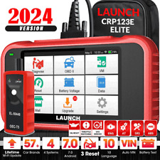 Usado, 2024 LANÇAMENTO CRP123E OBD2 Scanner Motor ABS SRS Leitor de Código Ferramenta de Diagnóstico de Carro comprar usado  Enviando para Brazil