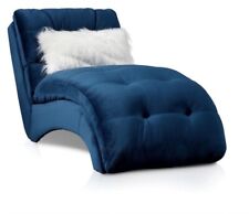 blue lounge chair for sale  Warrenville