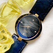 Relógio de pulso feminino RADO jubileu PRM mostrador azul, tamanho livre, funcionando, bom estado, usado comprar usado  Enviando para Brazil