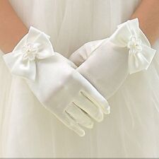 Ivory satin glove for sale  Shipping to Ireland