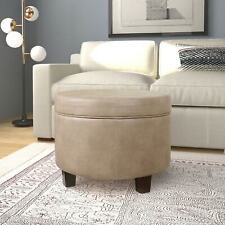 Homepop round faux for sale  USA