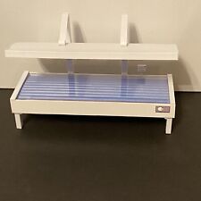 DELPH MINIATURES SUNBED Tanning Beauty Hair Salon 1:12 Scale White Blue Detailed for sale  Shipping to South Africa