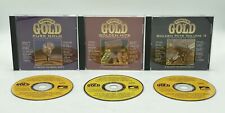 Lote de 3 CDs 70 onças de ouro ouro puro, hits dourados 1 e 2 vários artistas 85 músicas comprar usado  Enviando para Brazil