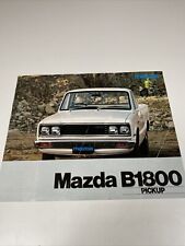 Mazda b1800 pickup for sale  NEWCASTLE UPON TYNE