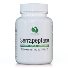 Serrapeptase 500,000 SPU verjüngend und entzündungshemmend magensaftresistent, usado comprar usado  Enviando para Brazil