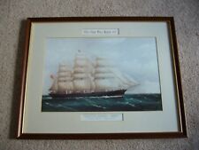 Used, Cutty Sark "1869" from a Painting by F. Tudgay  - Framed Print  for sale  ENNISKILLEN