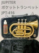 Mini trompete de bolso Jupiter JPT-416 usado com estojo rígido do Japão, usado comprar usado  Enviando para Brazil