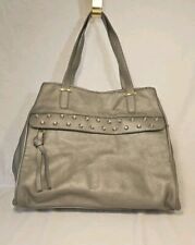 Bolso de hombro grande Steve Madden plateado tachonado segunda mano  Embacar hacia Mexico