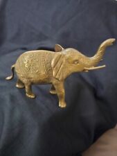 Solid brass elephant for sale  LEEDS