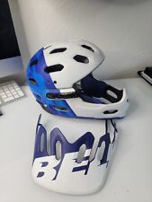 Usado, Capacete Bell Super 3R MIPS azul, tamanho médio, capacete de mountain bike downhill comprar usado  Enviando para Brazil