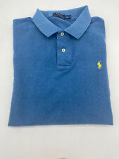 Camisa polo masculina casual POLO RALPH LAUREN ajuste clássico adulto XXL XXL azul #97 comprar usado  Enviando para Brazil