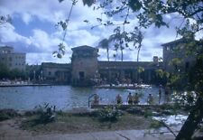 2- 1940s Miami Florida Venetian Pool 35mm Kodachrome slide foto Coral Gables comprar usado  Enviando para Brazil