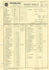 Datenblatt Einstelldaten Solex 30 PICT-3 Vergaser - VW Käfer 1200 - 111129025C comprar usado  Enviando para Brazil