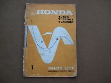 Honda tl125 1973 for sale  DEESIDE