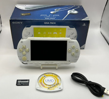 Sistema Sony PSP 1000 blanco perla con paquete de cargador de caja importación probado región libre segunda mano  Embacar hacia Argentina