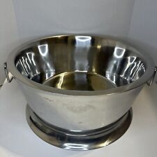 Used, Stainless Steel Double Wall 21 Quart Beverage Tub Ice Bucket Party Serve for sale  Shipping to South Africa