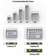 Buzbe Colony Modular Customizable Tackle Storage Bins  - Choose Size for sale  West Richland