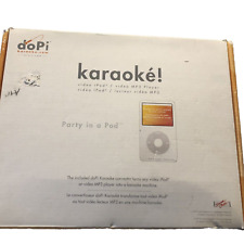 DoPi Karaoke Diseño de Sonido Video iPod/Reproductor de MP3 Video Fiesta en una Pod SIN PROBAR segunda mano  Embacar hacia Mexico