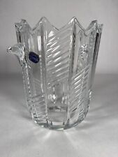 Vaso de cristal de chumbo Bohemia República Tcheca 6,5" de altura - Excelente estado comprar usado  Enviando para Brazil